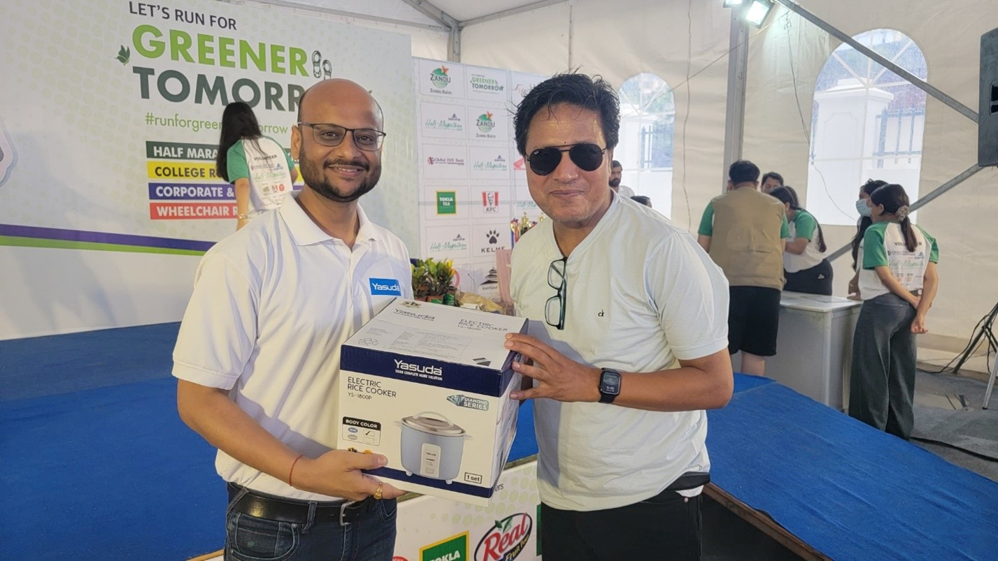 Yasuda Celebrates Success as the Home Appliance Partner of Kantipur Half Marathon 2025