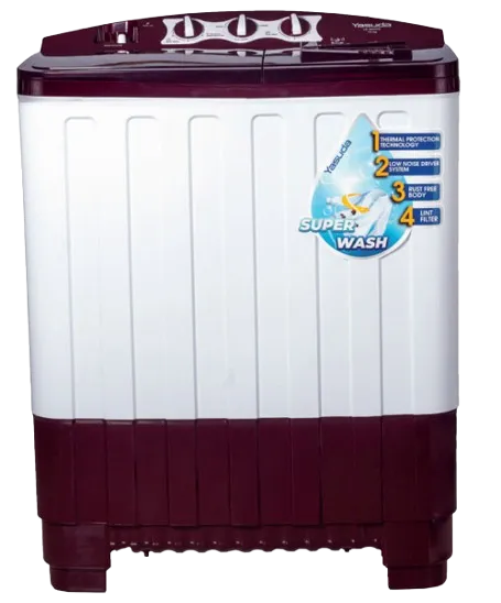 7 Kg Semi Automatic Washing Machine YS-SGG70 (Red)