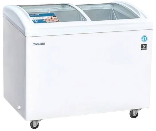 Curved Glass Freezer YS-CG350A Image