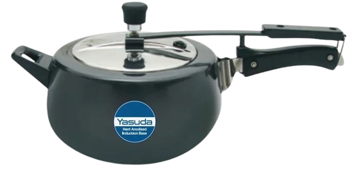 5Ltr Hard Anodized Induction Base Pressure Cooker