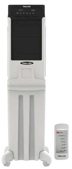 35 Ltr Tower Air Cooler with Honeycomb Pad With Remote