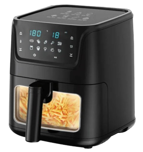 6 Ltr Digital Display Air Fryer with Window