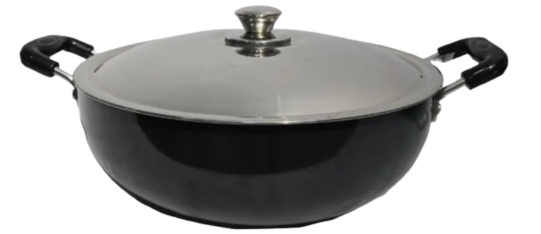 3 Ltr Kadai Induction Base With SS Lid