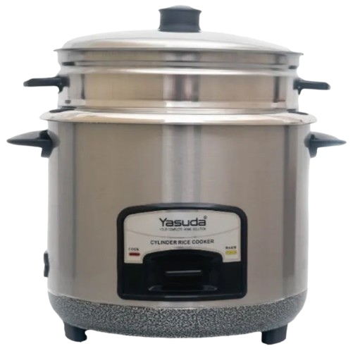 2.8 Litre Stainless Steel Rice Cooker with Steamer