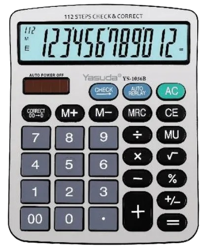 Yasuda YS-1056B Business Calculator 