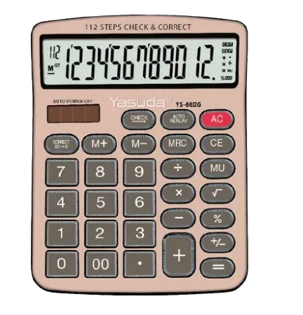 Yasuda YS-66IIG Business Calculator