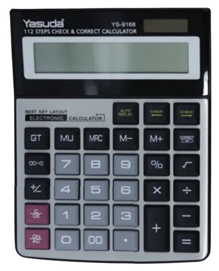 Yasuda YS-9168 Business Calculator 